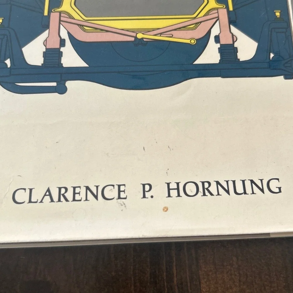 Vintage Portrait Gallery of Early Automobiles Clarence Hornung 1968 100 Plates